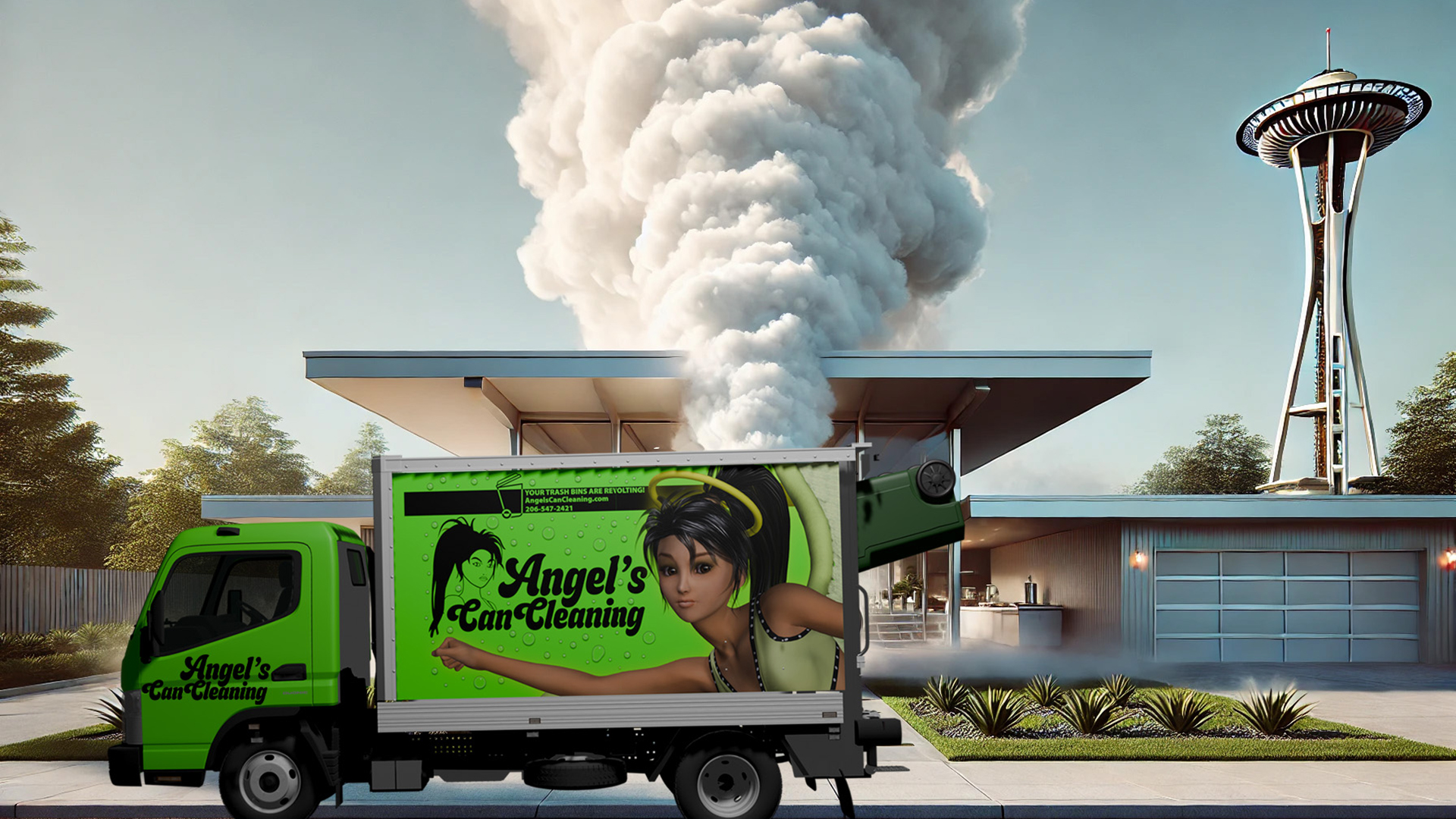 Bin Cleaning Truck