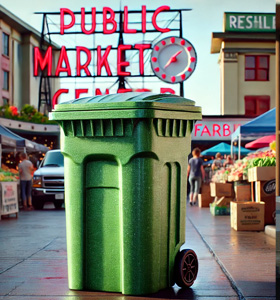 Clean Trash Bin